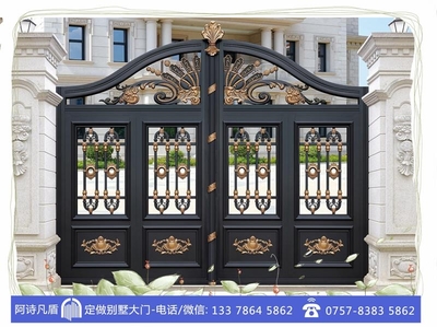 农村自建房铝艺大门图片大全 急中生智的创意与实用之选