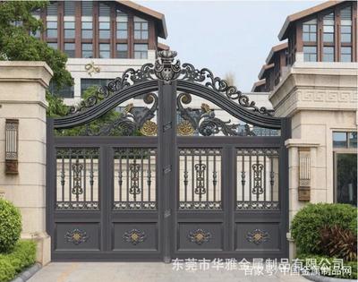 铝艺大门 守护与美学的诗意和谐